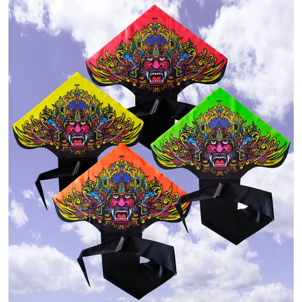 layangan kain motif barong
