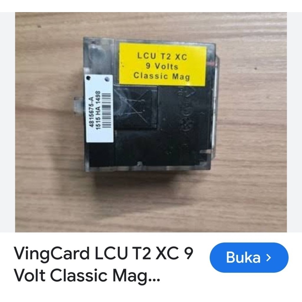 vingcard LCU 9 volts classic magnetic