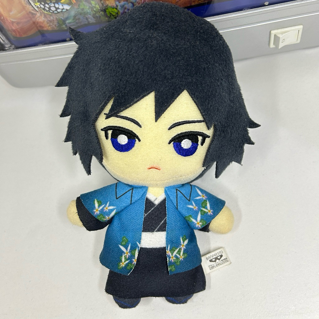 [read desc] tomonui saitten kimono giyuu tomioka - official merch plush anime demon slayer