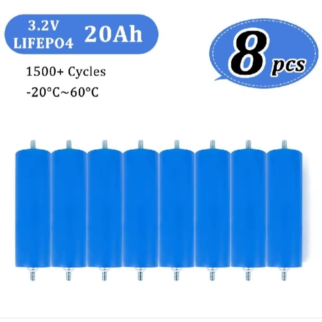 Promo  12V/3.2V/ C40 Lifepo4 3.2V 20Ah Cylindrical