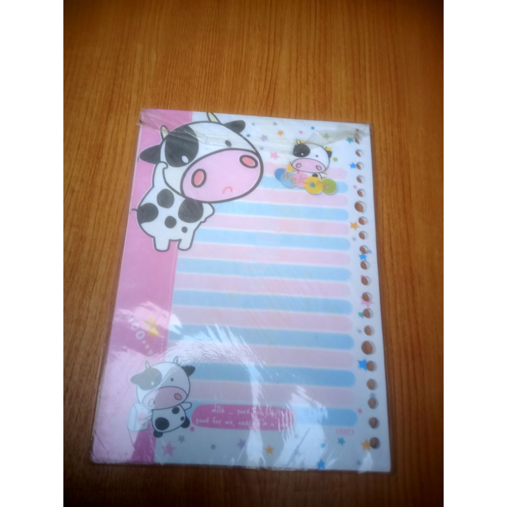 LOOSE LEAF ISI BINDER A5 BERANEKA FOTO DAN CORAK KOLEKSI.Bonus Binder.