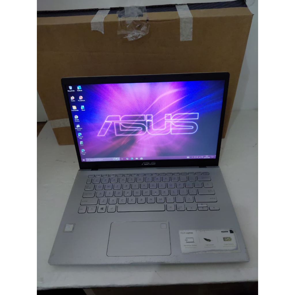 I3-7020U Kaby Lake Laptop Dual Slot Storage Fingerprint Terpasang Garskin ASUS A409UA 12/512
