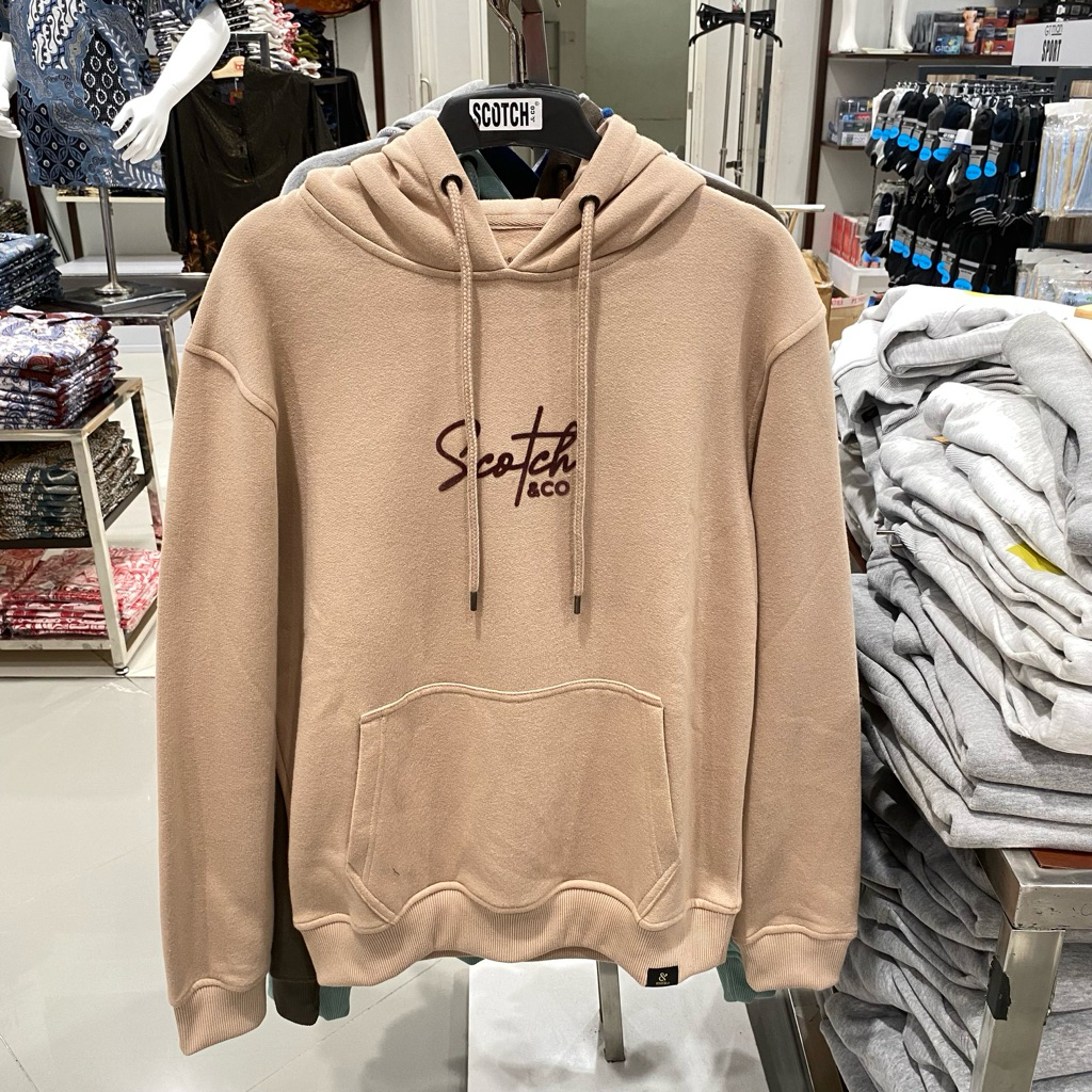 SCOTCH & CO JACKET HOODIE PRIA PREMIUM TEBAL SIZE S-XL [SCOTCH&Co]