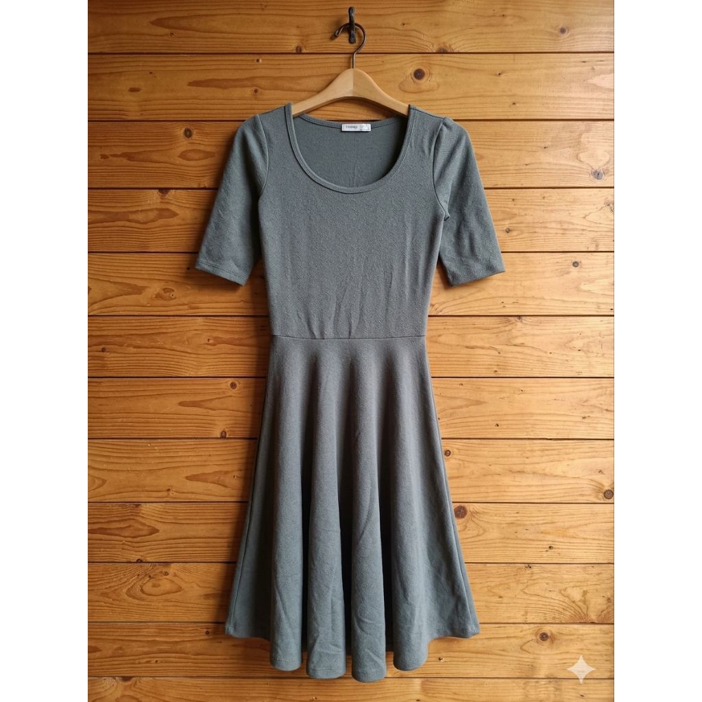 MANGO DRESS WANITA TEBAL