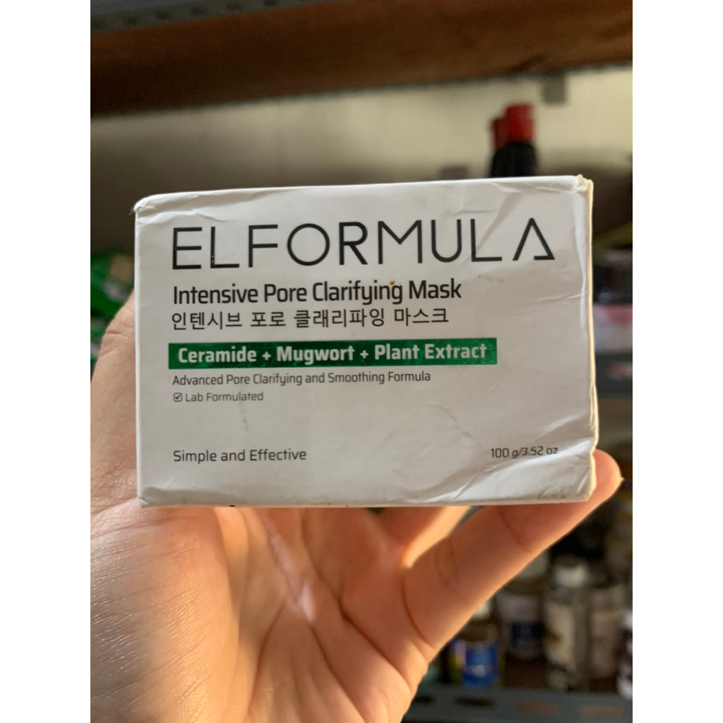 Masker (exp08.27) Elformula Pore Clarifying Mask Masker Wajah 100gr