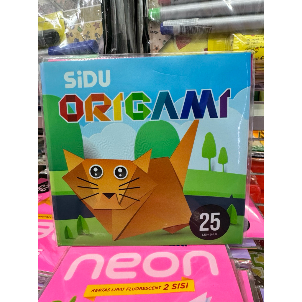 SIDU Origami 14x14 CM 25 Lembar / KERTAS LIPAT