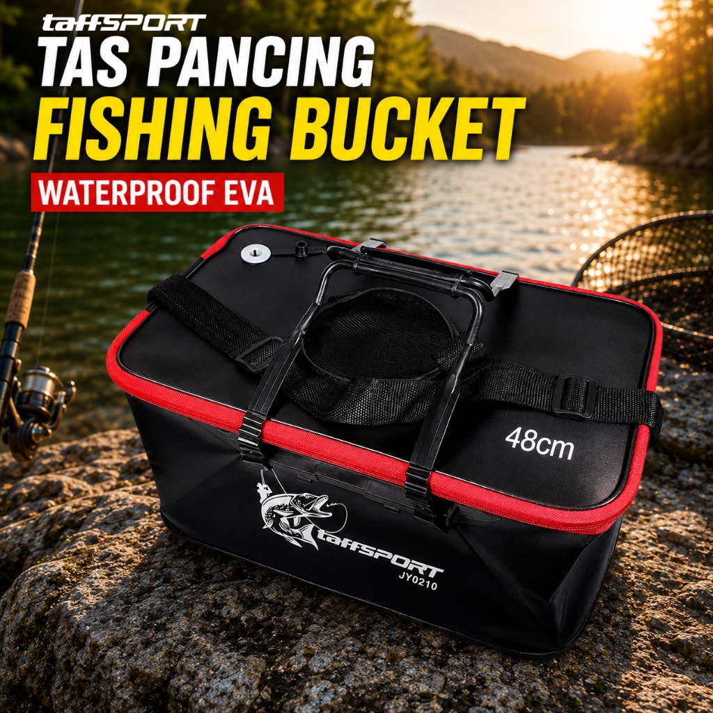 Ember Lipat Box Umpan Pancing Ikan Udang Hidup Tas Perlengkapan Memancing