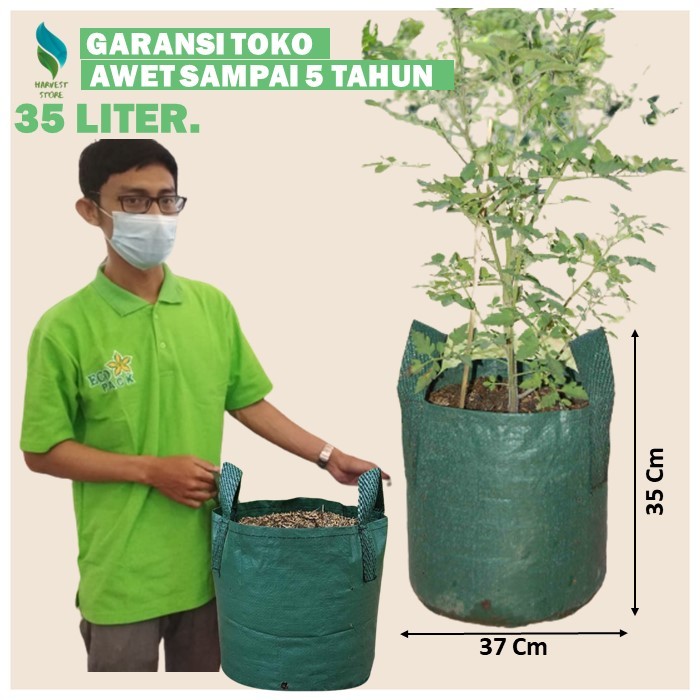 Planter Bag PlanterBag Polybag Pot Tanaman Hias Pot Bunga Besar Pot Tanaman Besar Pot Besar A293