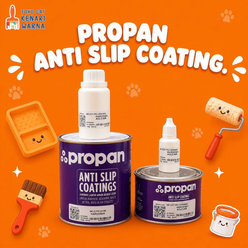 Propan Anti Slip Coatings - Cat Pelapis Lantai Anti Licin