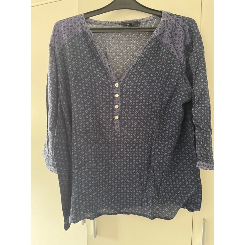 blouse navy size 48