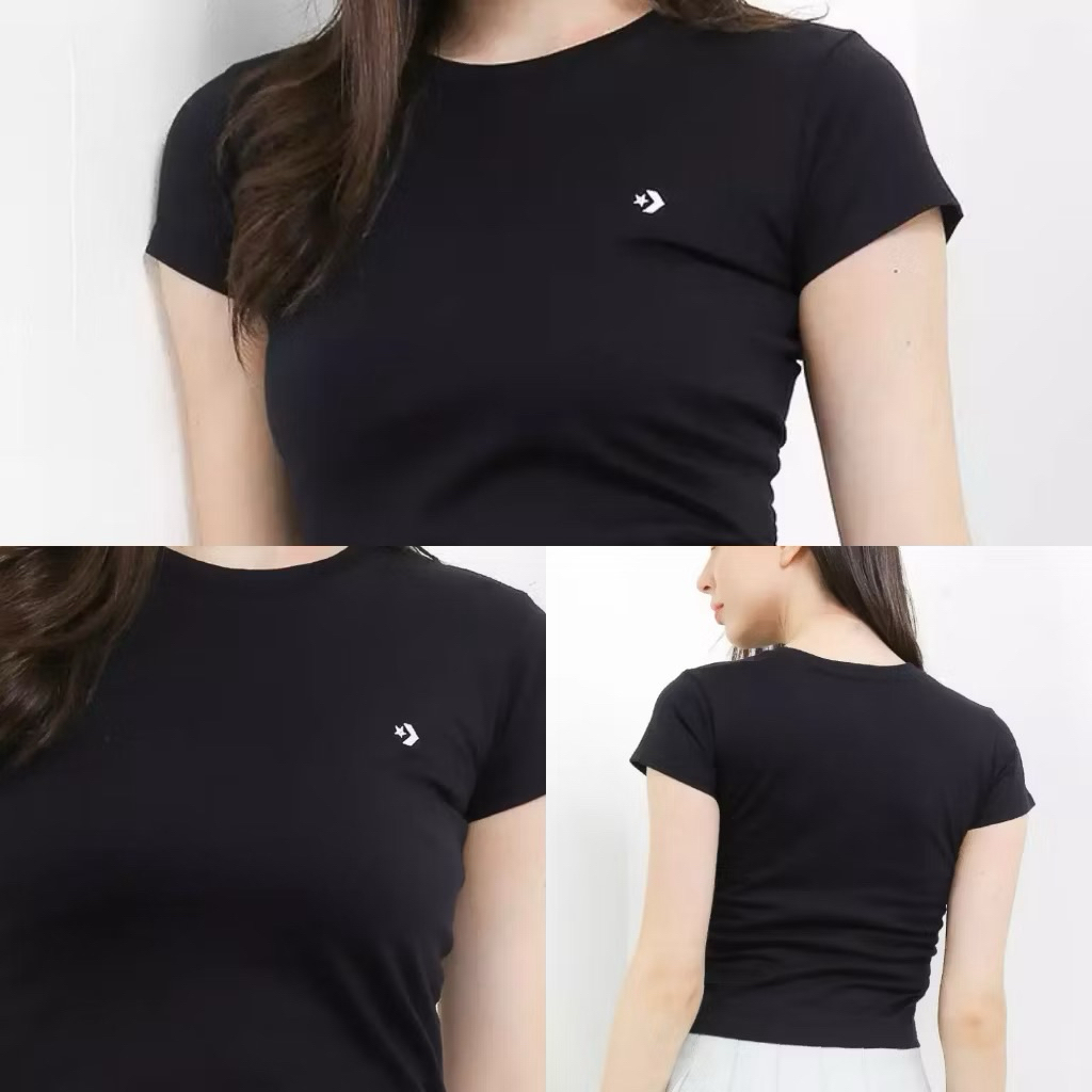 Kaos Converse Cropped / Slim Women Tee Original