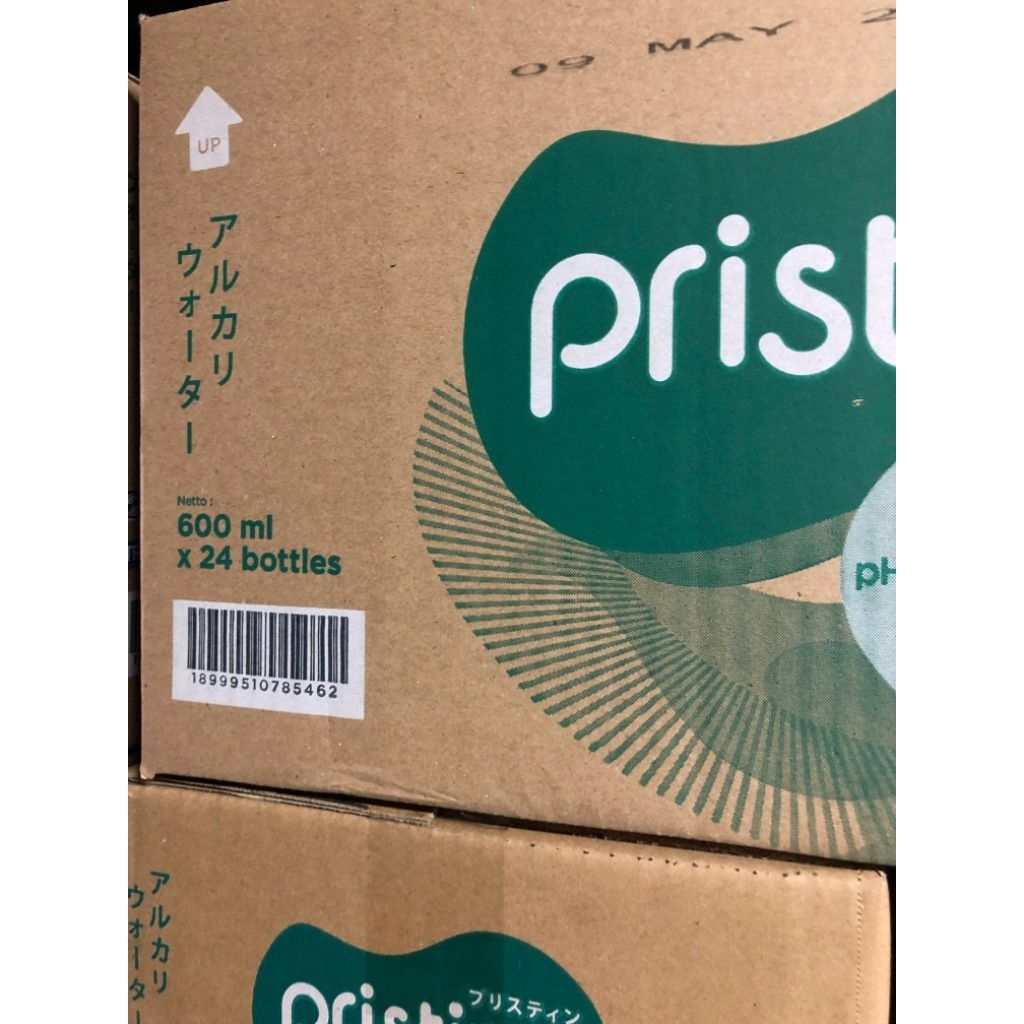 Pristine 8.6+ Air Minum pH Tinggi - 24 Botol 600ml