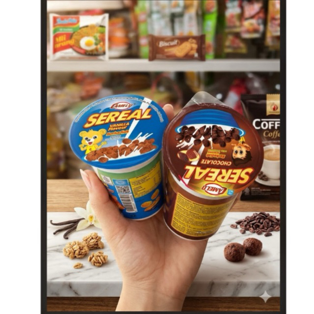 Sereal Berhadiah Cup Kecil Camelo Rasa Cokelat - isi 10 Pcs harga murah
