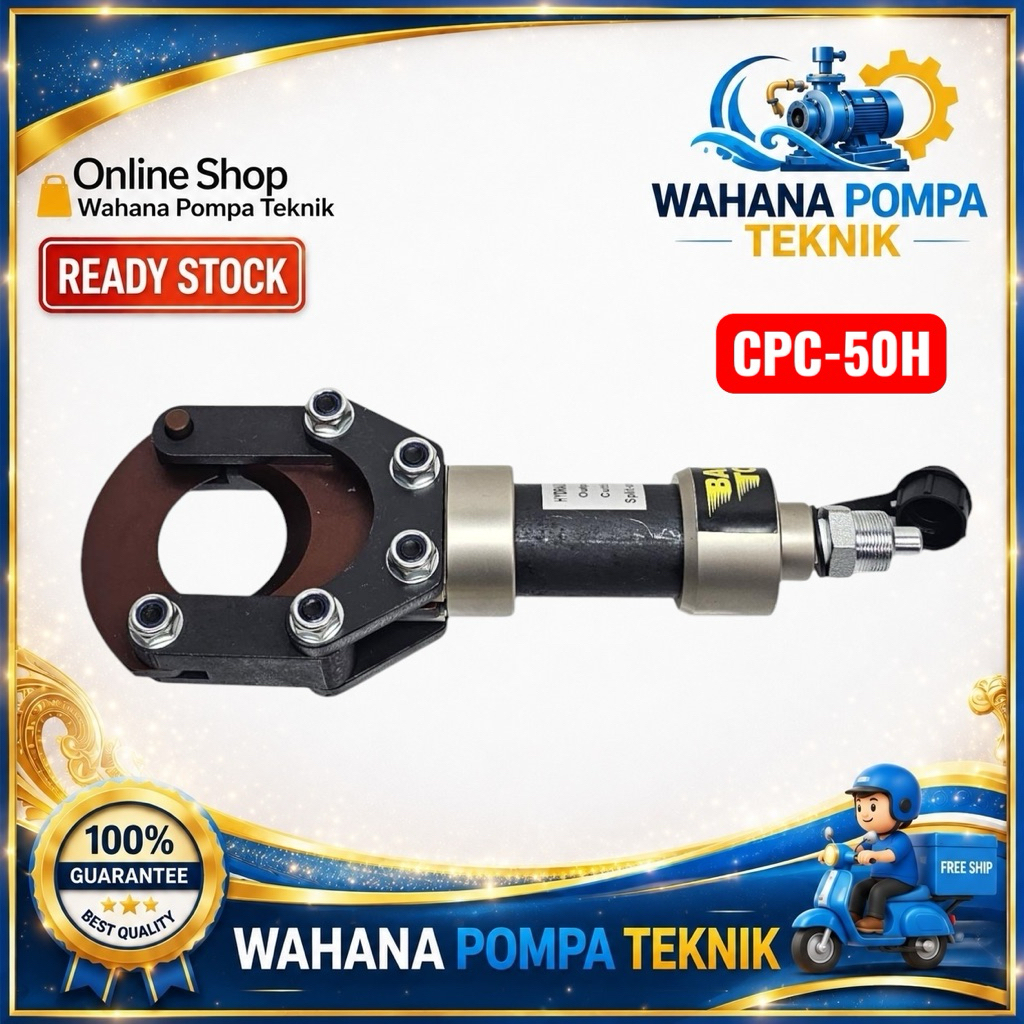 50mm Hydraulic Cable Cutter Head CPC-50H BARTON Kepala Tang Pemotong Gunting Kabel Hidrolik Alat Pot
