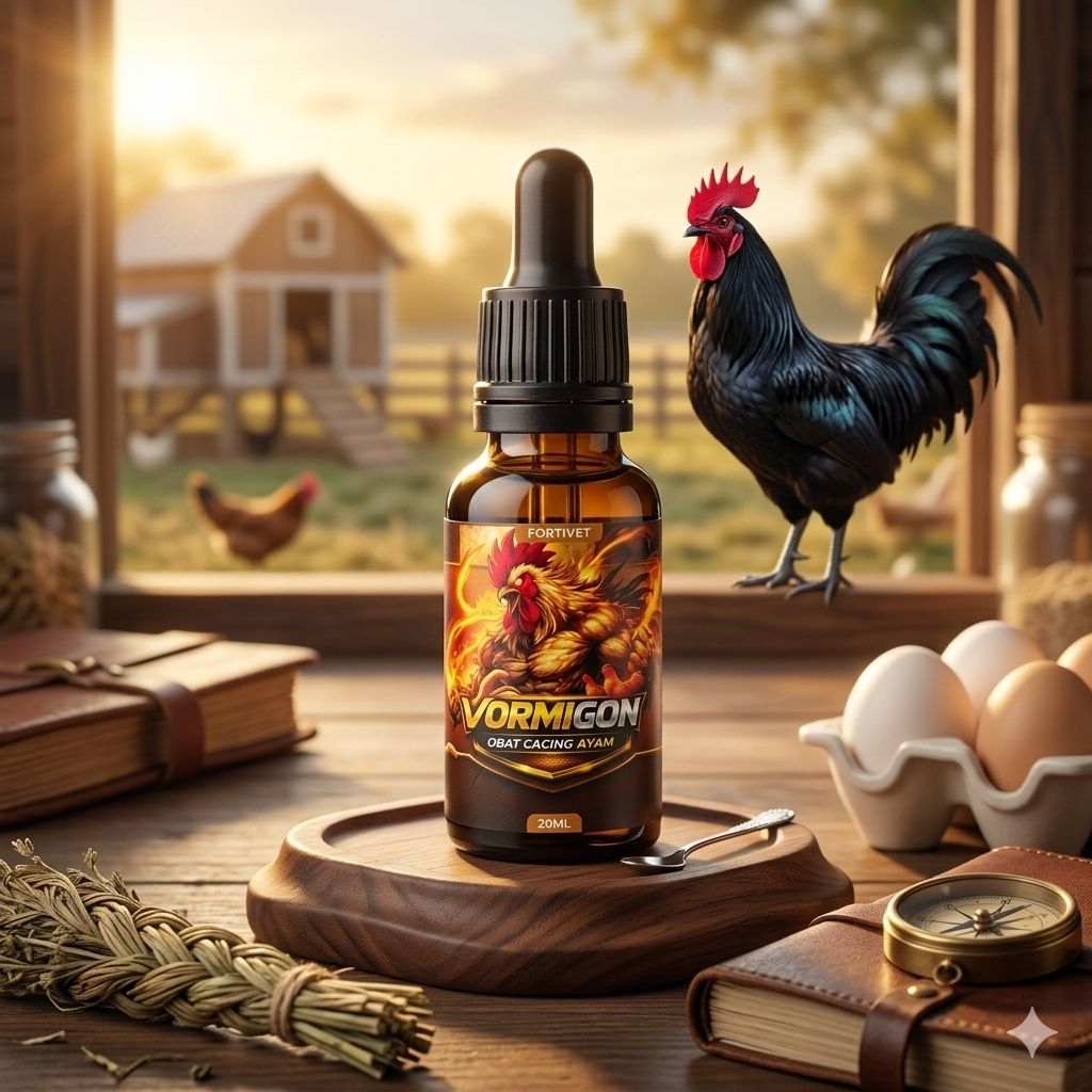 VORMIGON Obat Cacing Ayam Pipet 20ml | Obat Cacing Ayam Aduan, Ayam Bangkok, Ayam Kampung