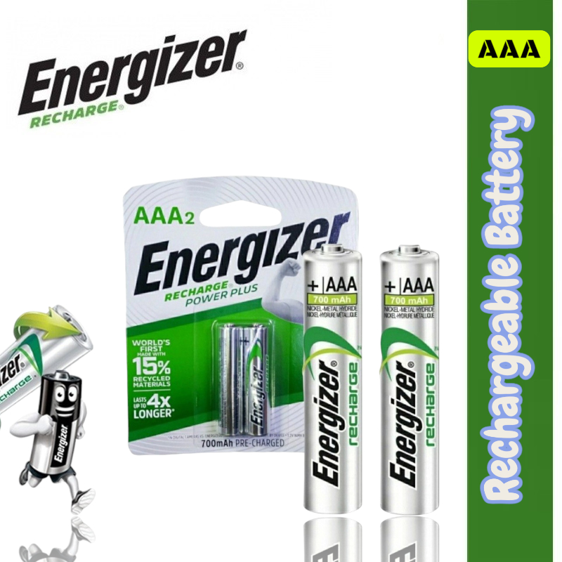 Baterai AAA Rechargeable 700mAh Energizer