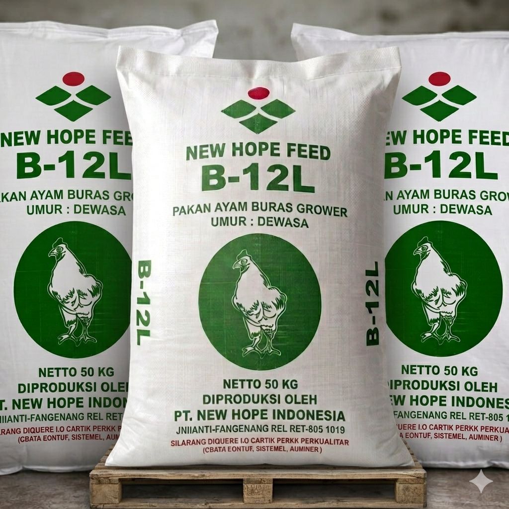 Pur Pakan Ayam Grower 1 Kg - Pakan Ayam Buras Murah