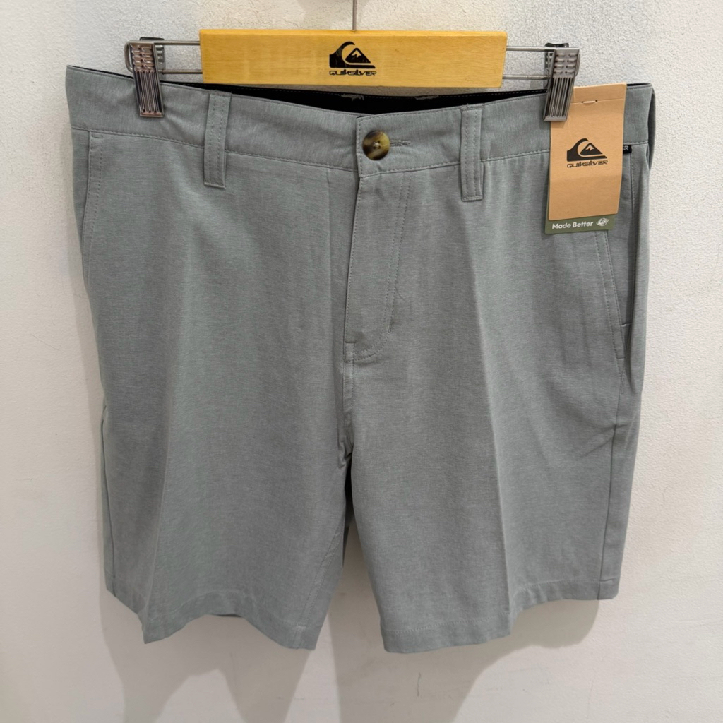 Celana Pendek Pria Quiksilver Original Union Heather Amphibian 20 Sjeh New