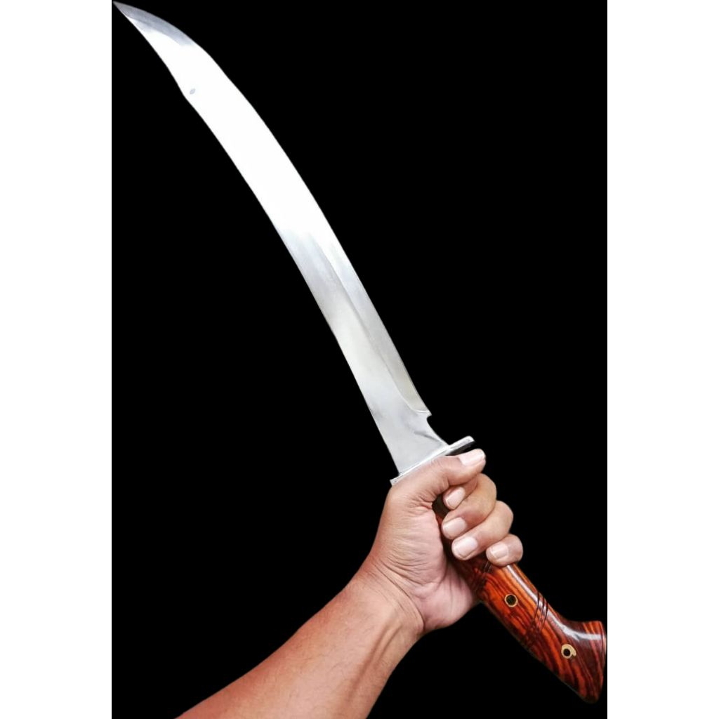 Pisau Baja Asli 55cm, spartan, guardian
