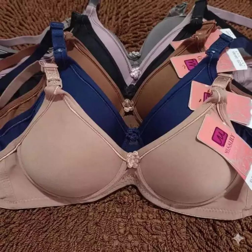 GROSIR  6 pcs sport bra || Bra wanita dewasa || BH wanita isi 6 pcs murah || Bra tanpa kawat || Bh w