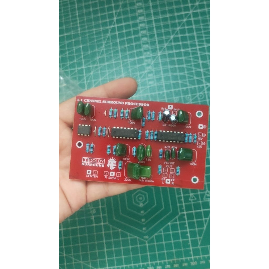 Kit Prosessor Surround home theater 5.1
