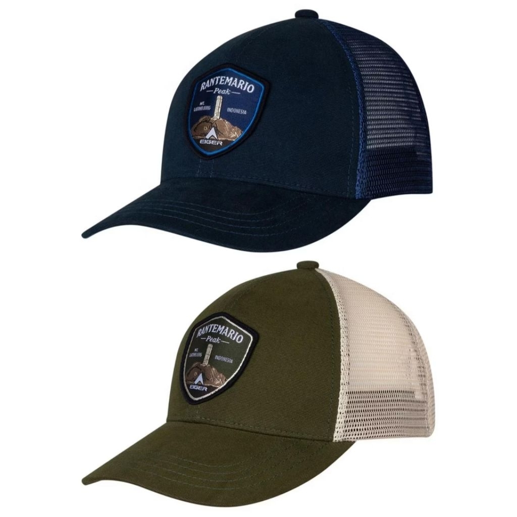 Topi Jaring Eiger1989 Rantemario Trucker Cap Original