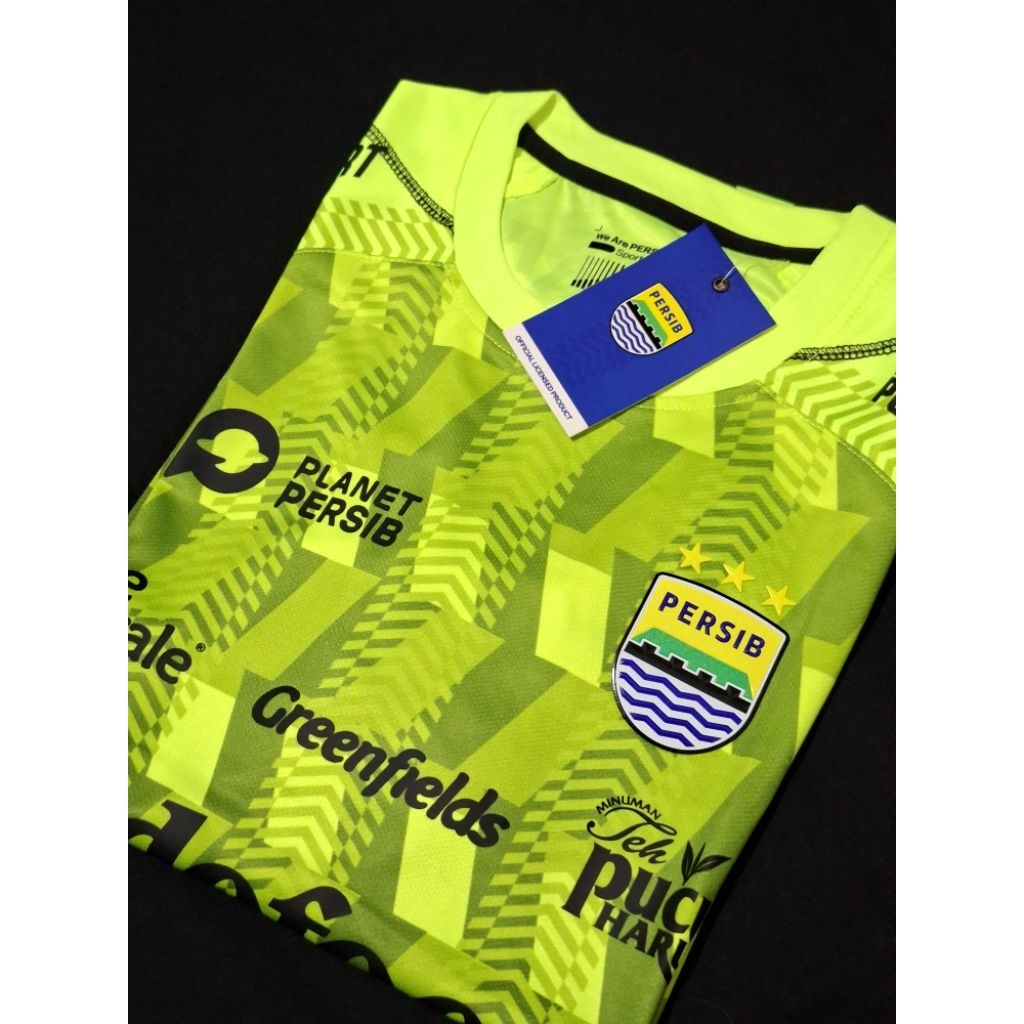 Jersey Persib Goal Kiper Player Ossue Nameset MENDOZA Original 2024/25 Liga dan ACL
