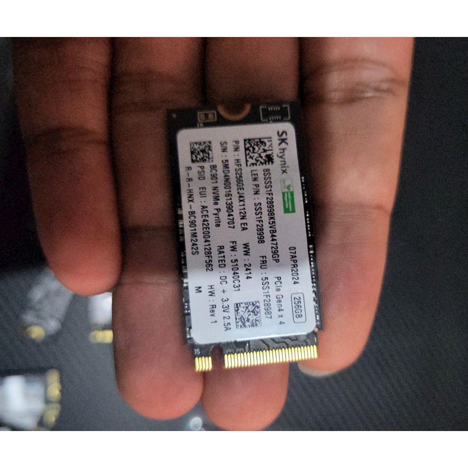 SD SK hynix BC901 256GB NVMe PCIe Gen4 M.2 2230