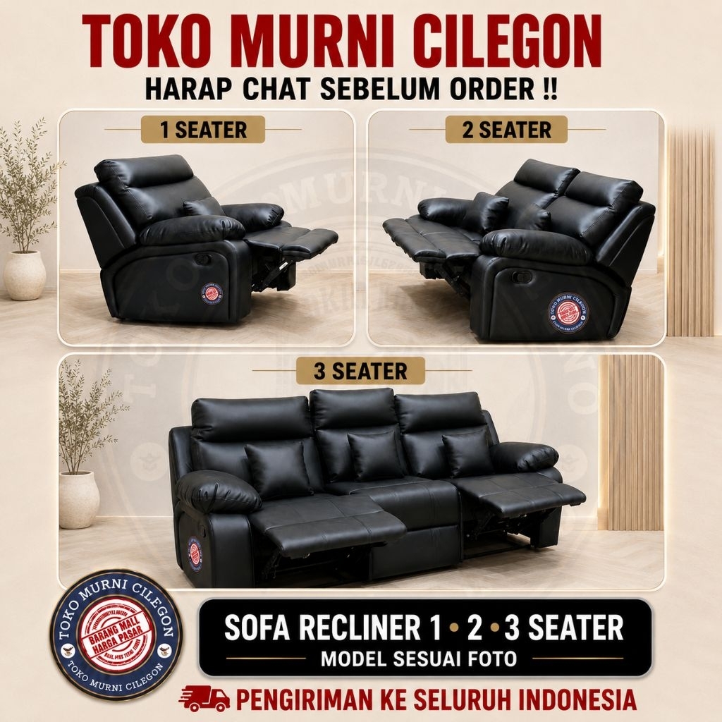 Sofa Recliner / Selonjor 321 (Free ongkir Cilegon Serang)