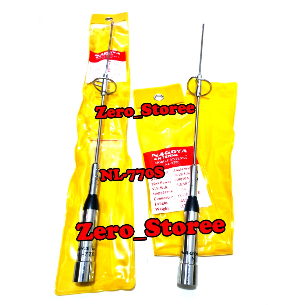 Antena mobil pendek Dual band NL770 NL770S NL-770 NL-770S Antenna MOBIL DualBand VHF UHF HT Diamond 