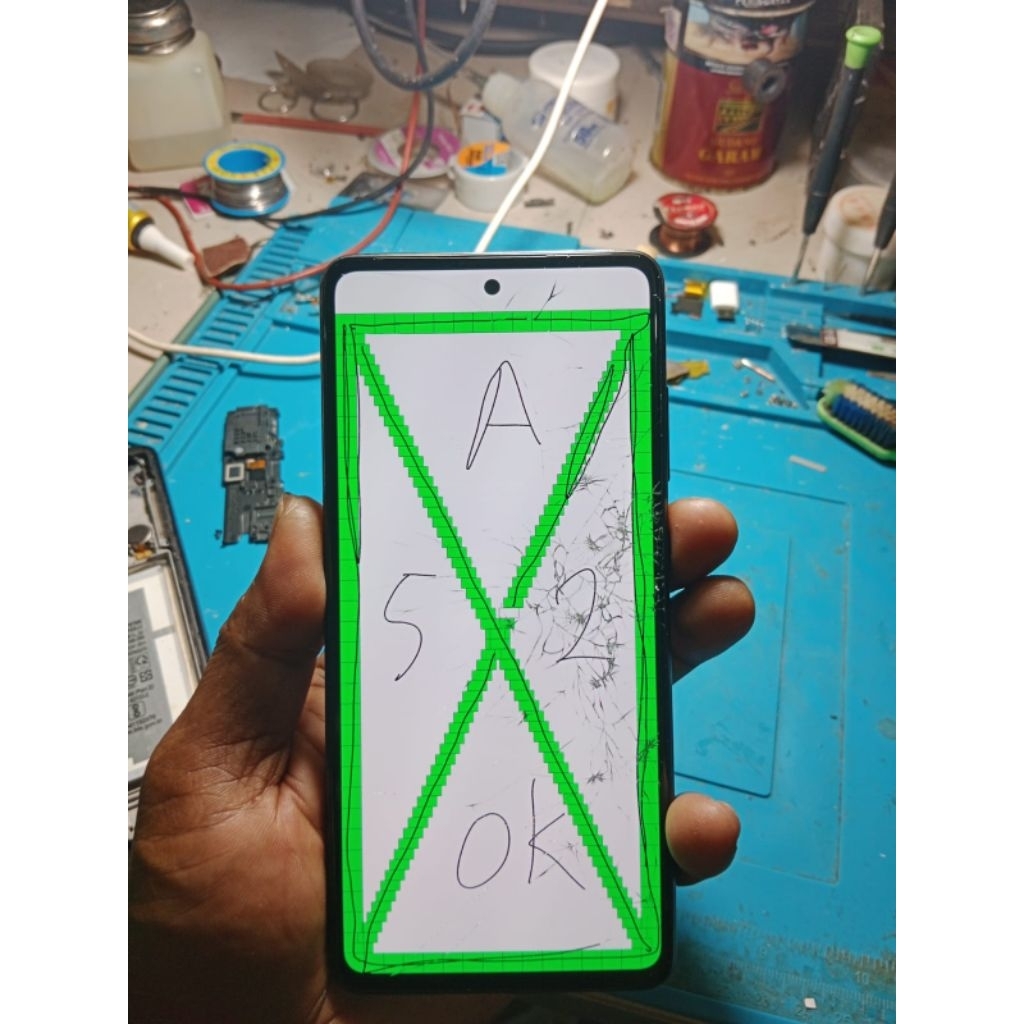 Lcd original samsung a52