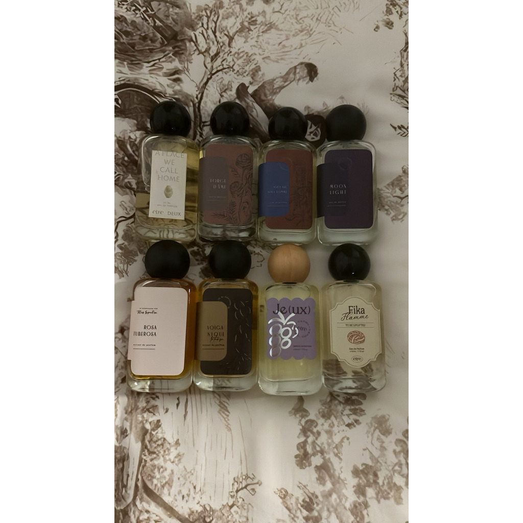 (HRGA PER ML)DECANT ETRE PAIN PERDU/MOONLIGHT/VOLCANIQUE INTENSE/ROSA TUBEROSE/A PLACE WE CALLED HOM