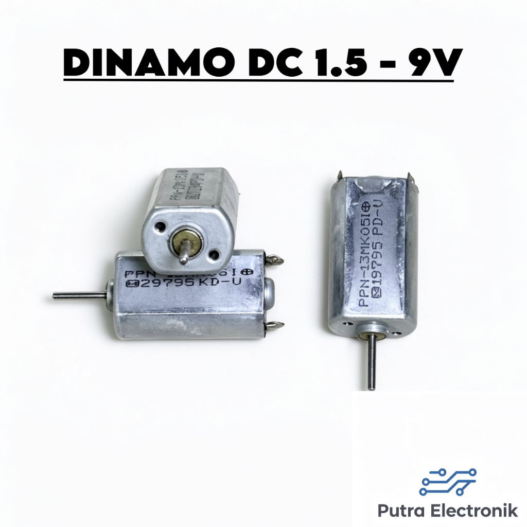 DC MICRO MOTOR DINAMO 050 HIGH SPEED RPM HIGH TORQUE DC 3.7V 1.5V - 9V VOLT