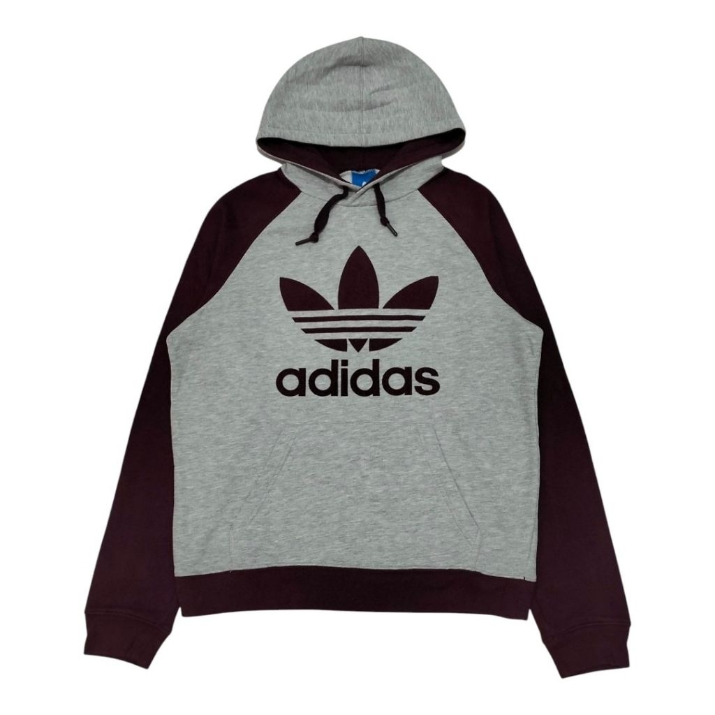 HOODIE ADIDAS BUNGA TRIFOIL 3FOIL LOGO 2 TONE / TWO TONE SECOND ORIGINAL