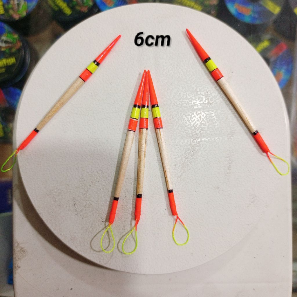 Pelampung Jarum 6cm, Pelampung Pancing Jarum