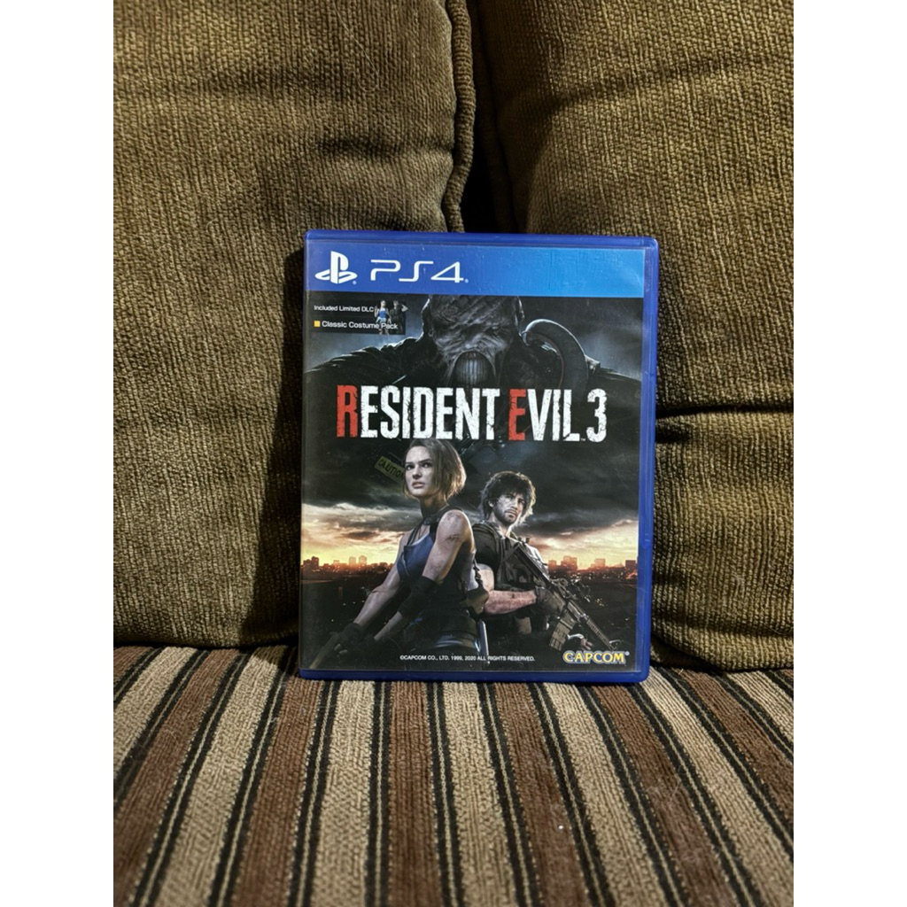 Bd Kaset Resident Evil 3 Ps4 Games Playstation 4