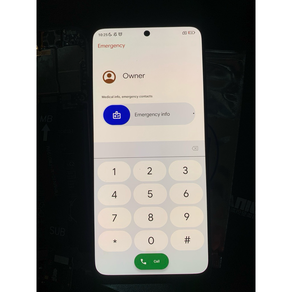 LCD ori copotan. Redmi note 10 / note 10s normal