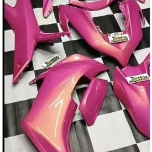 CAT PU PINK MAGENTA LEMBAYUNG GOLD KUALITAS PREMIUM CAT MOTOR CAT MOBIL