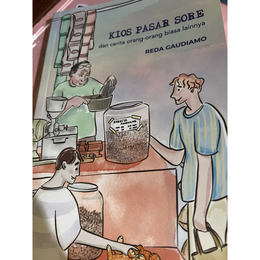 novel kios pasar sore