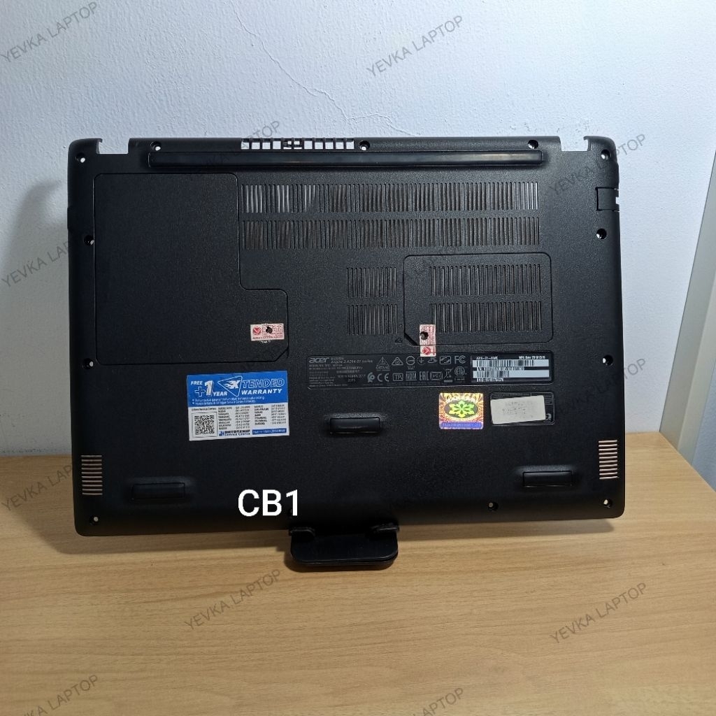 [ HITAM ] Casing Bawah Acer Aspire 3 A314-32 bisa untuk A314-21 Normal Tested Seken Original [ botto