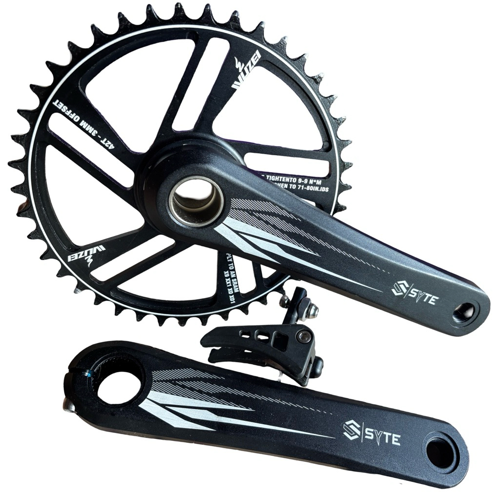 SYTE Crankset Gravel MTB Road 1x11 Speed 42T Chainguide