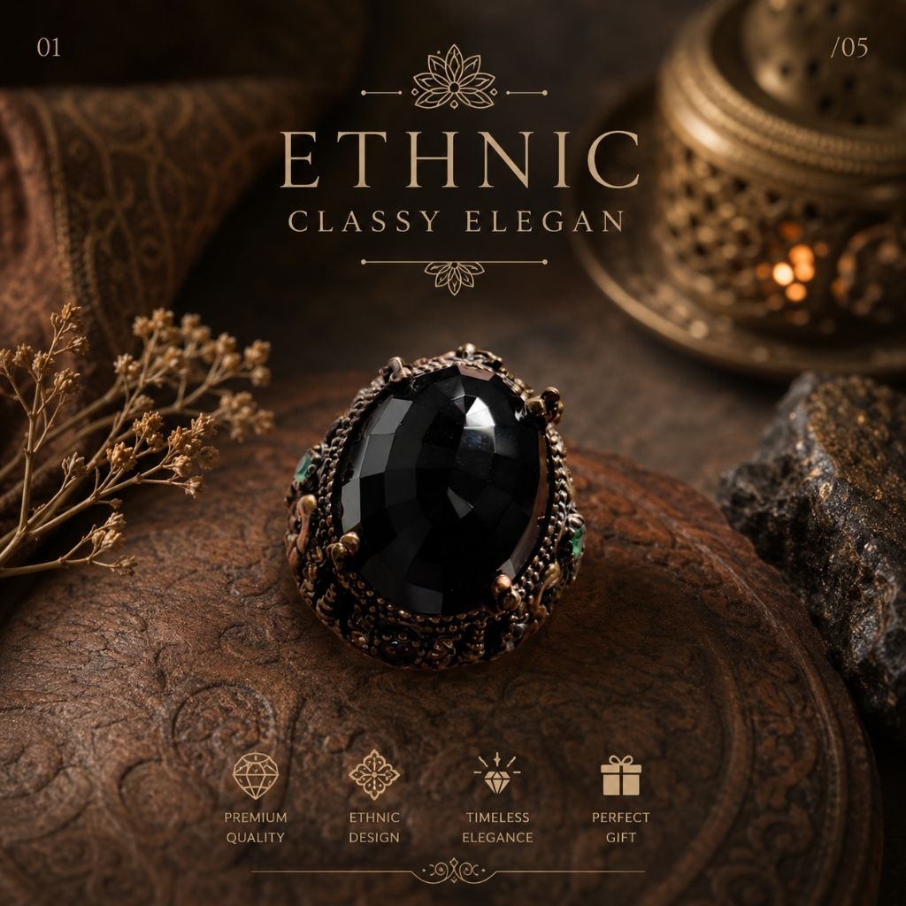 Cincin batu asli gemstone ring asli turki