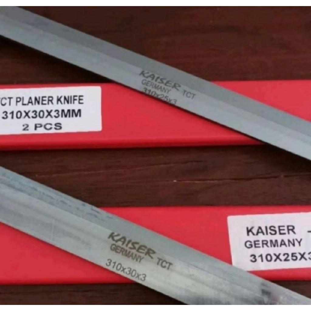 Tct Planer Knife 31cm 310x30x3mm 310x25x3mm Mata Pisau Serut Kayu Original tct