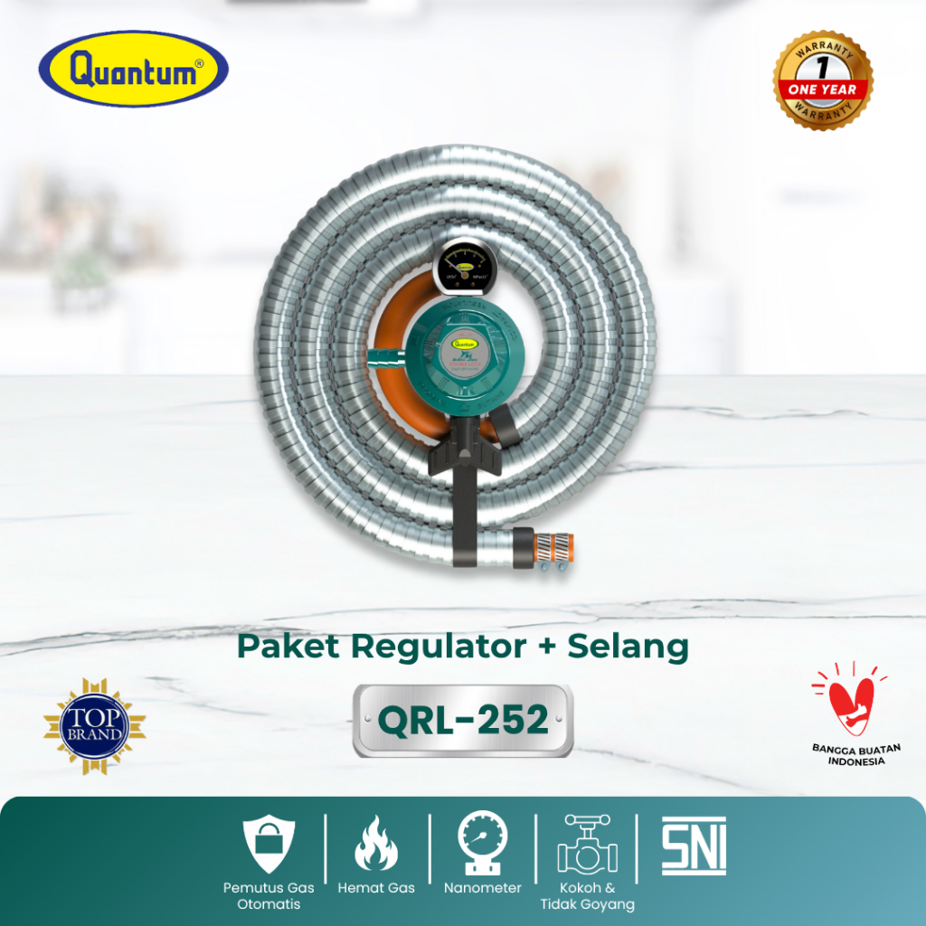 SELANG REGULATOR  DOUBLE LOCK QUANTUM QRL 252
