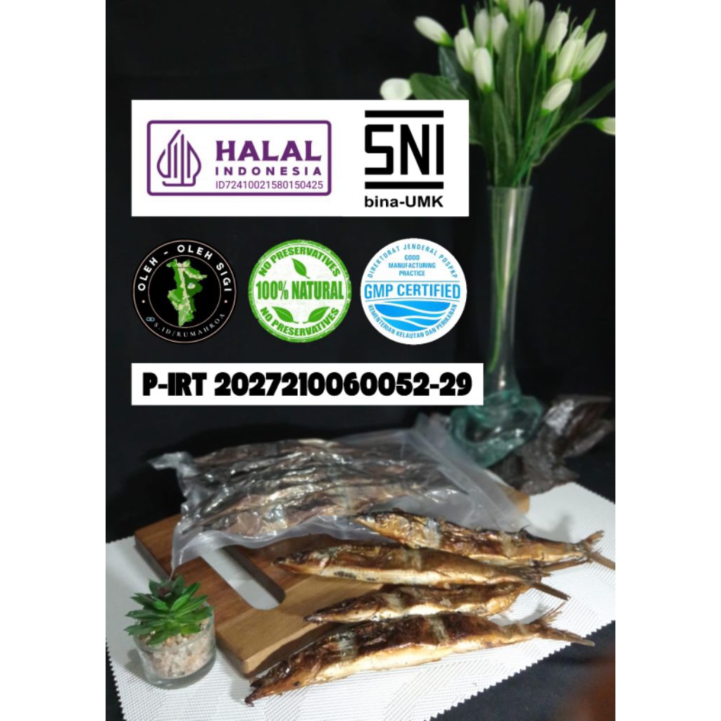 Ikan Roa Asap Kering Khas Palu Isi 20 Ekor – Bahan Sambal Roa dan Masakan Seafood
