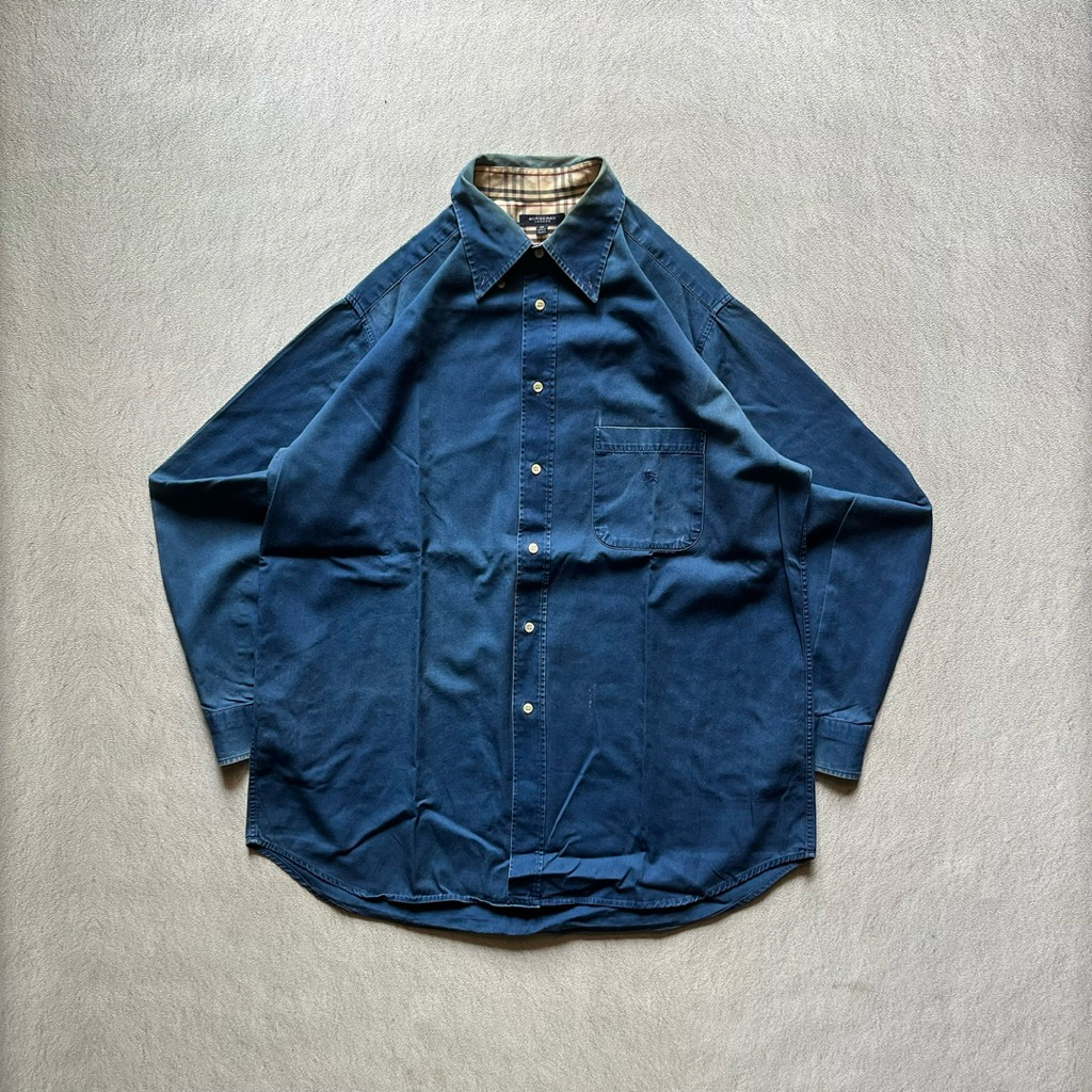 BURBERRY DENIM SHIRT (-)