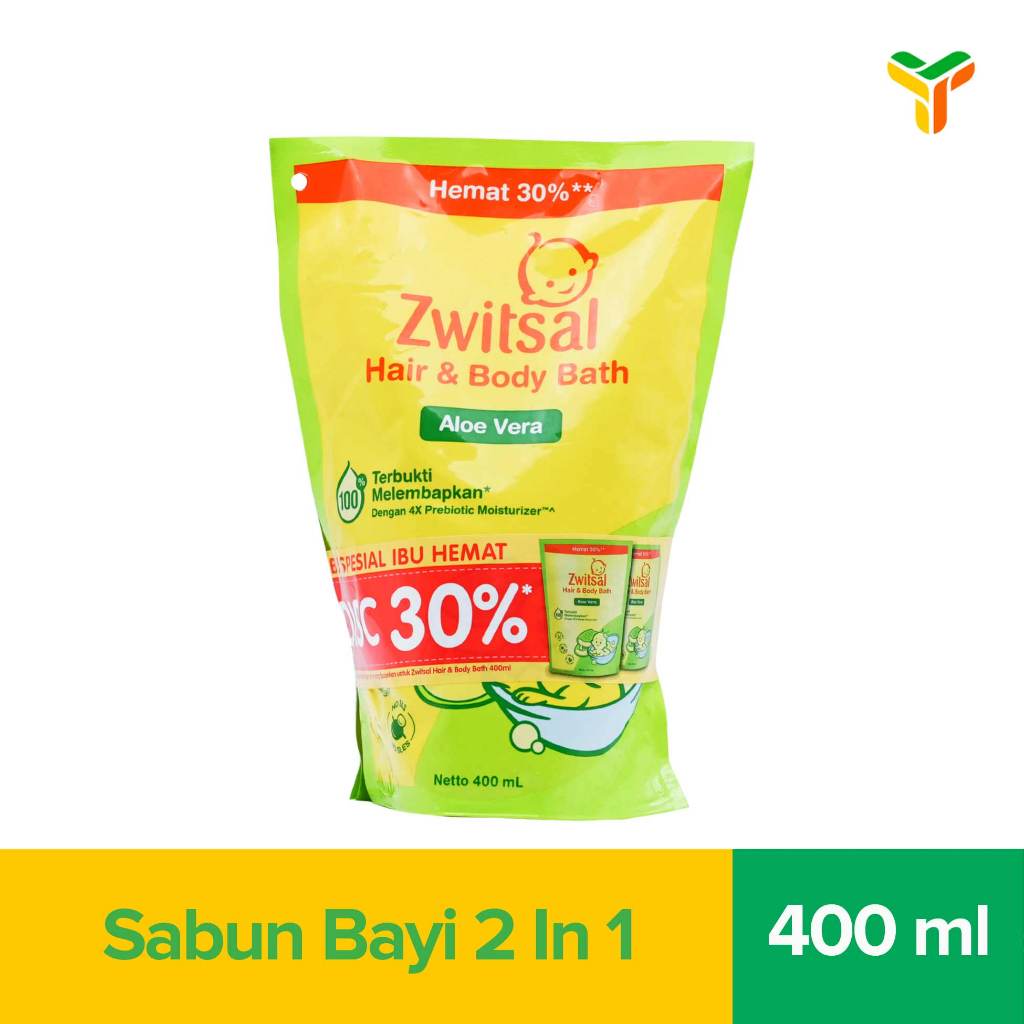 Zwitsal Baby Bath 400ml