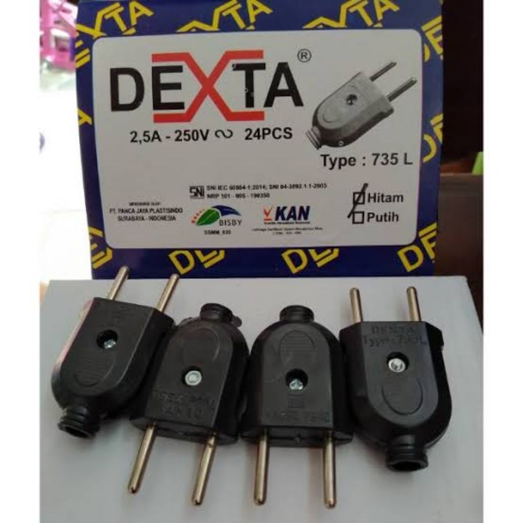 Steker gepeng dexta