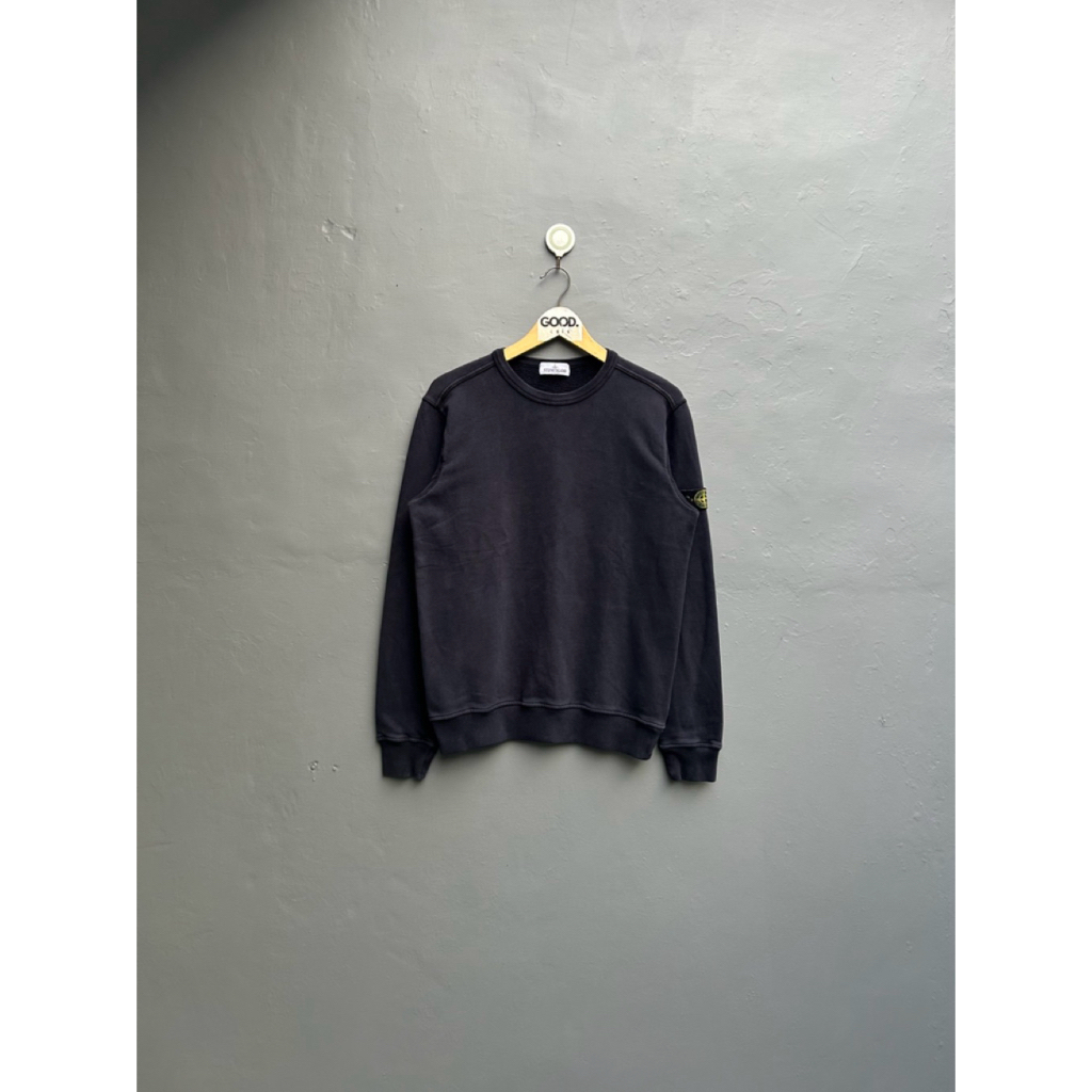 STONE ISLAND CREWNECK JUNIOR DARK NAVY