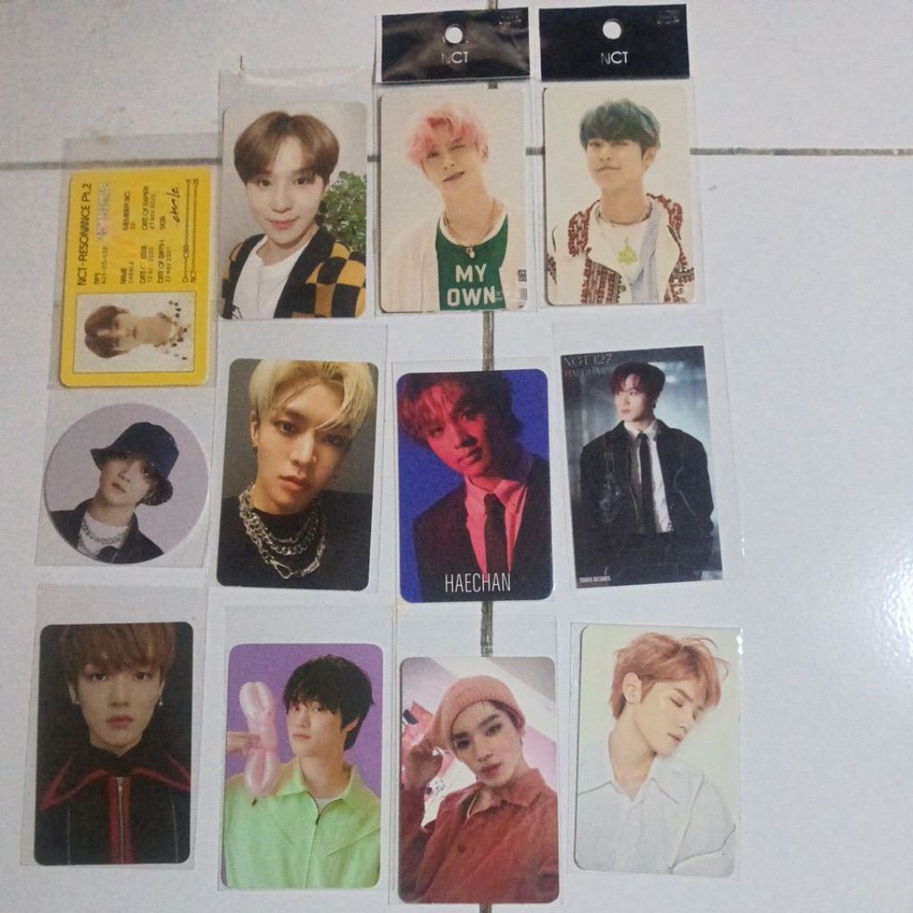 photocard pc NCT DREAM 127 taeyong fan party spring empathy 2018 love holic haechan chenle cashbee d